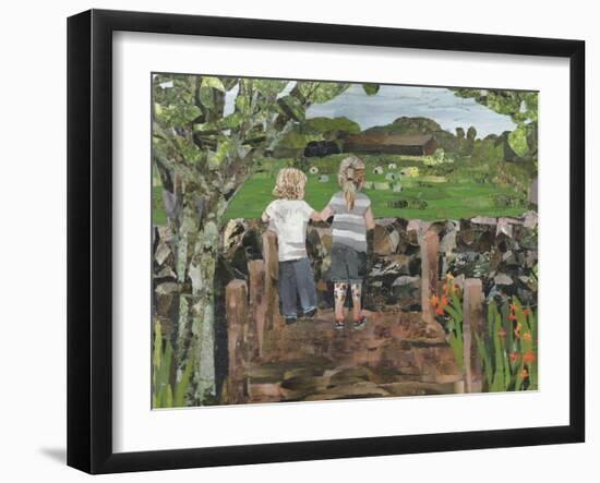 Over the Wall-Kirstie Adamson-Framed Giclee Print