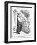 Over the Way, 1866-John Tenniel-Framed Giclee Print