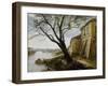Over the Yauza River in Moscow, 1860-Alexander Pavlovich Popov-Framed Giclee Print