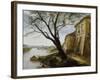 Over the Yauza River in Moscow, 1860-Alexander Pavlovich Popov-Framed Giclee Print