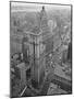 Over times Square-null-Mounted Photographic Print