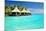 Over Water Bungalows Bora Bora-null-Mounted Premium Giclee Print