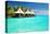 Over Water Bungalows Bora Bora-null-Stretched Canvas