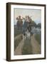 Over Yonder, 1909 (Oil on Canvas)-Newell Convers Wyeth-Framed Giclee Print