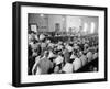 Overall of Courtroom During Trial of Two White Men for the Murder of Black Teenager Emmett Till-Ed Clark-Framed Photographic Print