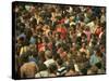 Overall of the Huge Crowd, During the Woodstock Music and Art Fair-John Dominis-Stretched Canvas