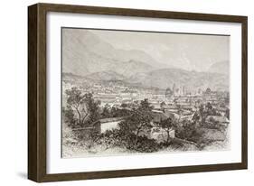 Overall View of Bogota, Colombia-English School-Framed Giclee Print