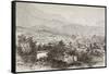 Overall View of Bogota, Colombia-English School-Framed Stretched Canvas