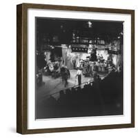 Overall View of Production Scene from TV Series "I Love Lucy," Showing the Nightclub-Loomis Dean-Framed Photographic Print