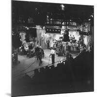 Overall View of Production Scene from TV Series "I Love Lucy," Showing the Nightclub-Loomis Dean-Mounted Photographic Print