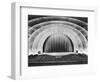 Overall View of Stage and Proscenium of Radio City Music Hall.-null-Framed Photographic Print