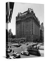 Overall View of the Plaza Hotel-Dmitri Kessel-Stretched Canvas
