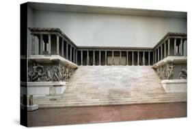 Overall View of the Zeus Altar, Erected circa 180 BCE, at Pergamon, Hellenistic-null-Stretched Canvas