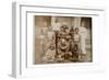 Overami, Ex-King of Benin, and His Suite, Nigeria, c.1900-null-Framed Giclee Print