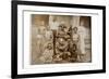 Overami, Ex-King of Benin, and His Suite, Nigeria, c.1900-null-Framed Giclee Print