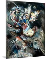 Overcast, 1917-Wassily Kandinsky-Mounted Giclee Print