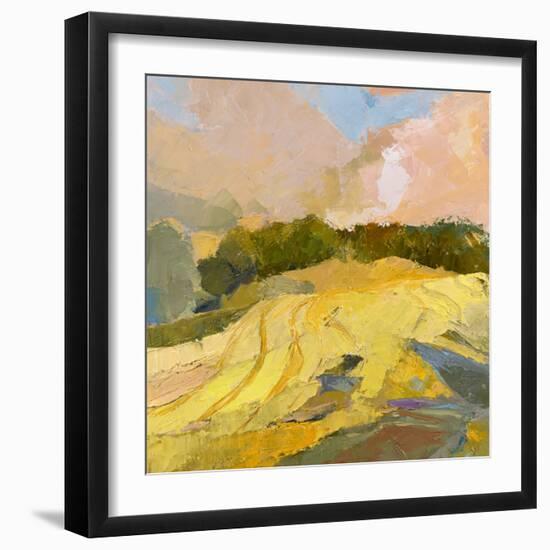 Overcast Farm Day-Toby Gordon-Framed Art Print