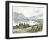 Overcast Reservoir I-Ethan Harper-Framed Art Print