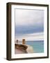 Overcast Sky at Promenade-Norbert Schaefer-Framed Photographic Print