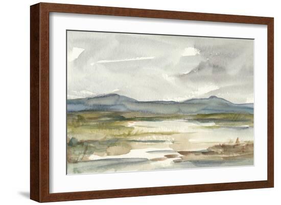 Overcast Wetland I-Ethan Harper-Framed Art Print