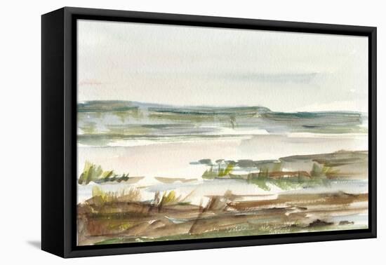 Overcast Wetland II-Ethan Harper-Framed Stretched Canvas