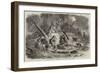 Overflow of the Nile, Destruction of the Village Shubrah-Namlah-null-Framed Giclee Print