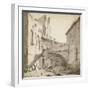 Overgrown Courtyard of Ruined Castle-null-Framed Giclee Print