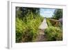 Overgrown Historic Railway Bridge-Ruud Morijn-Framed Photographic Print