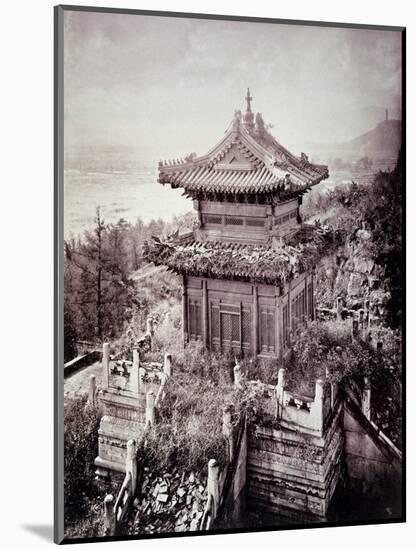 Overgrown Pagoda, C.1855-65-John Thomson-Mounted Giclee Print