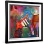 Overgrown Pet-Susse Volander-Framed Art Print