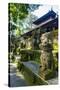 Overgrown Statues in a Temple in the Monkey Forest, Ubud, Bali, Indonesia, Southeast Asia, Asia-Michael Runkel-Stretched Canvas