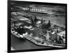 Overhead of Steel Manufacturing Plant-null-Framed Photographic Print