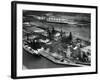 Overhead of Steel Manufacturing Plant-null-Framed Photographic Print