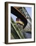 Overhead Railway over Th River Wupper, Wuppertal, North Rhine-Westphalia, Germany, Europe-Hans Peter Merten-Framed Photographic Print
