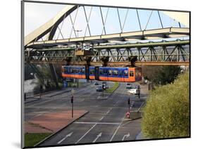 Overhead Railway, Wuppertal, North Rhine-Westphalia, Germany, Europe-Hans Peter Merten-Mounted Photographic Print