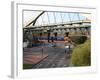 Overhead Railway, Wuppertal, North Rhine-Westphalia, Germany, Europe-Hans Peter Merten-Framed Photographic Print