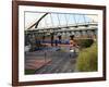 Overhead Railway, Wuppertal, North Rhine-Westphalia, Germany, Europe-Hans Peter Merten-Framed Photographic Print