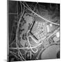 Overhead View of a Model of the Pentagon Building-null-Mounted Photographic Print