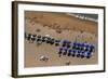 Overhead View of Acapulco Beach-Danny Lehman-Framed Photographic Print