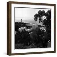 Overhead View of Author W. Somerset Maugham's Villa Mauresque-null-Framed Photographic Print