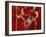 Overhead View of Boys High School Basketball Action-null-Framed Photographic Print