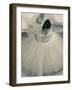 Overhead View of Bride at Gum Shopping Mall, Red Square, Moscow, Moscow Oblast, Russia-Walter Bibikow-Framed Photographic Print