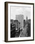 Overhead View of Street with Cars-null-Framed Giclee Print