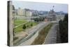 Overhead View of the Berlin Wall-null-Stretched Canvas