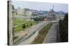 Overhead View of the Berlin Wall-null-Stretched Canvas