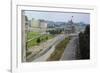 Overhead View of the Berlin Wall-null-Framed Photographic Print