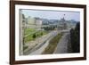 Overhead View of the Berlin Wall-null-Framed Photographic Print