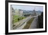 Overhead View of the Berlin Wall-null-Framed Photographic Print