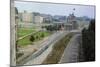 Overhead View of the Berlin Wall-null-Mounted Photographic Print