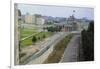 Overhead View of the Berlin Wall-null-Framed Photographic Print